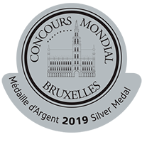 Silver Medal - Concours Mundial du Bruxelles 2019