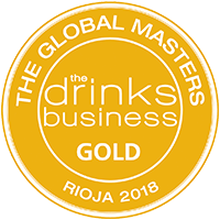 Medalla de Oro - The Global Rioja Masters 2018 - The Drinks Business